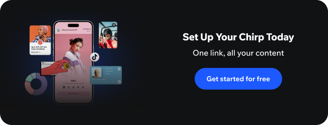 where when how to share your chirp link
